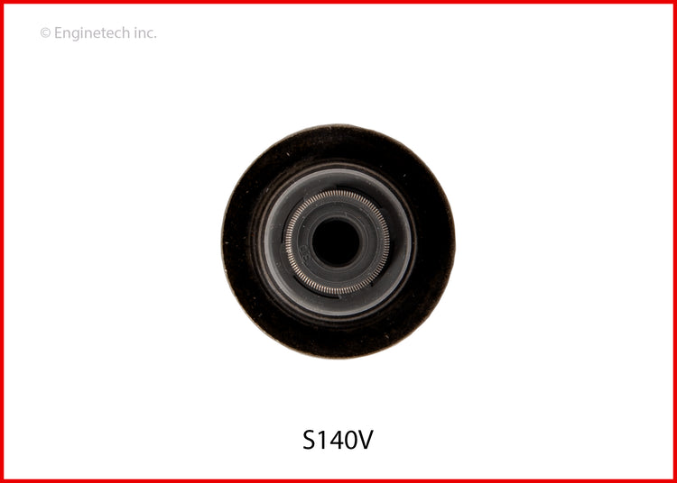 Enginetech S140V Engine Valve Stem Oil Seal - 100 Pack for Kia, Hyunda ...
