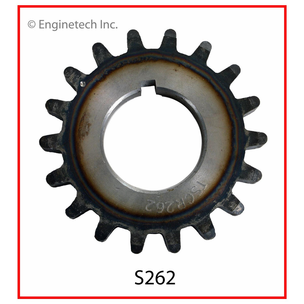 Enginetech S262 Engine Timing Crankshaft Sprocket for Classic Chevrolet and Pontiac Models