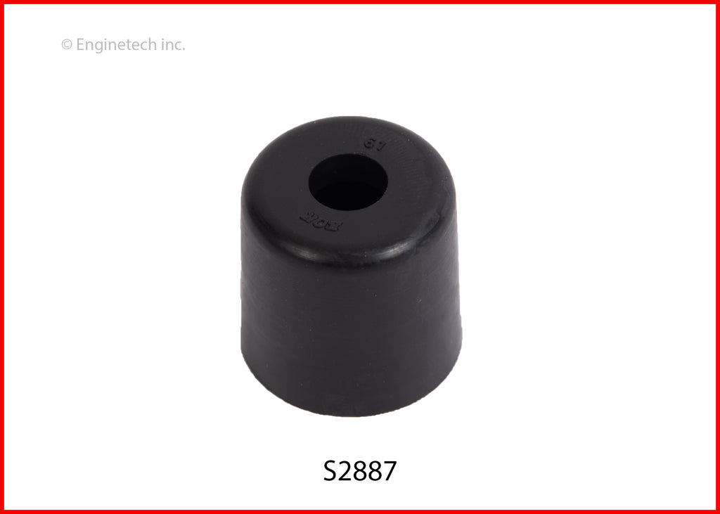 Enginetech S2887-20 Engine Valve Stem Oil Seal - 20 Pack for Domestic and Import Engines