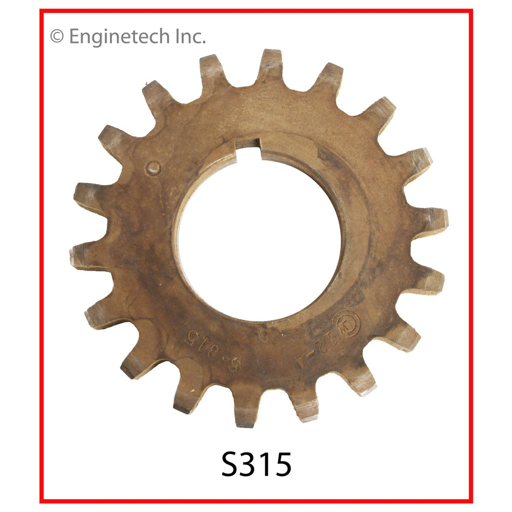 Enginetech S315 Engine Timing Crankshaft Sprocket for Chevy Impala (1963-1965)