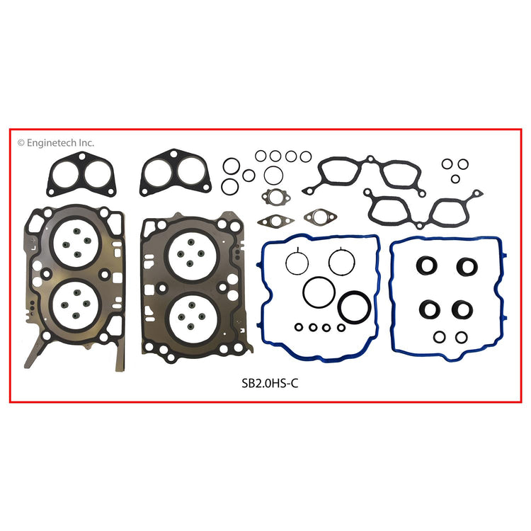 Enginetech Subaru SB2.0HS-C Engine Cylinder Head Gasket Set