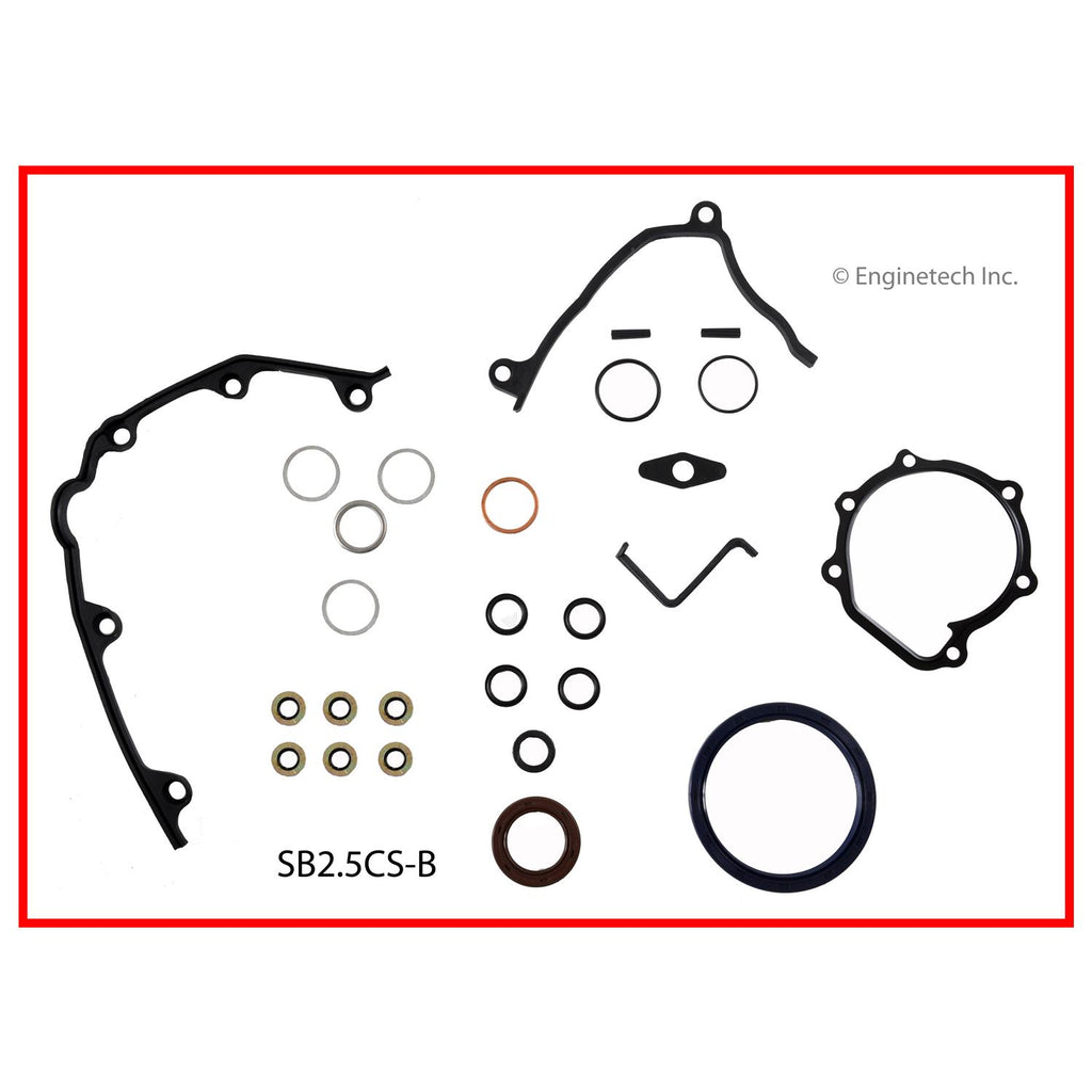 Enginetech SB2.5CS-B Engine Lower End Gasket Set for Subaru Vehicles