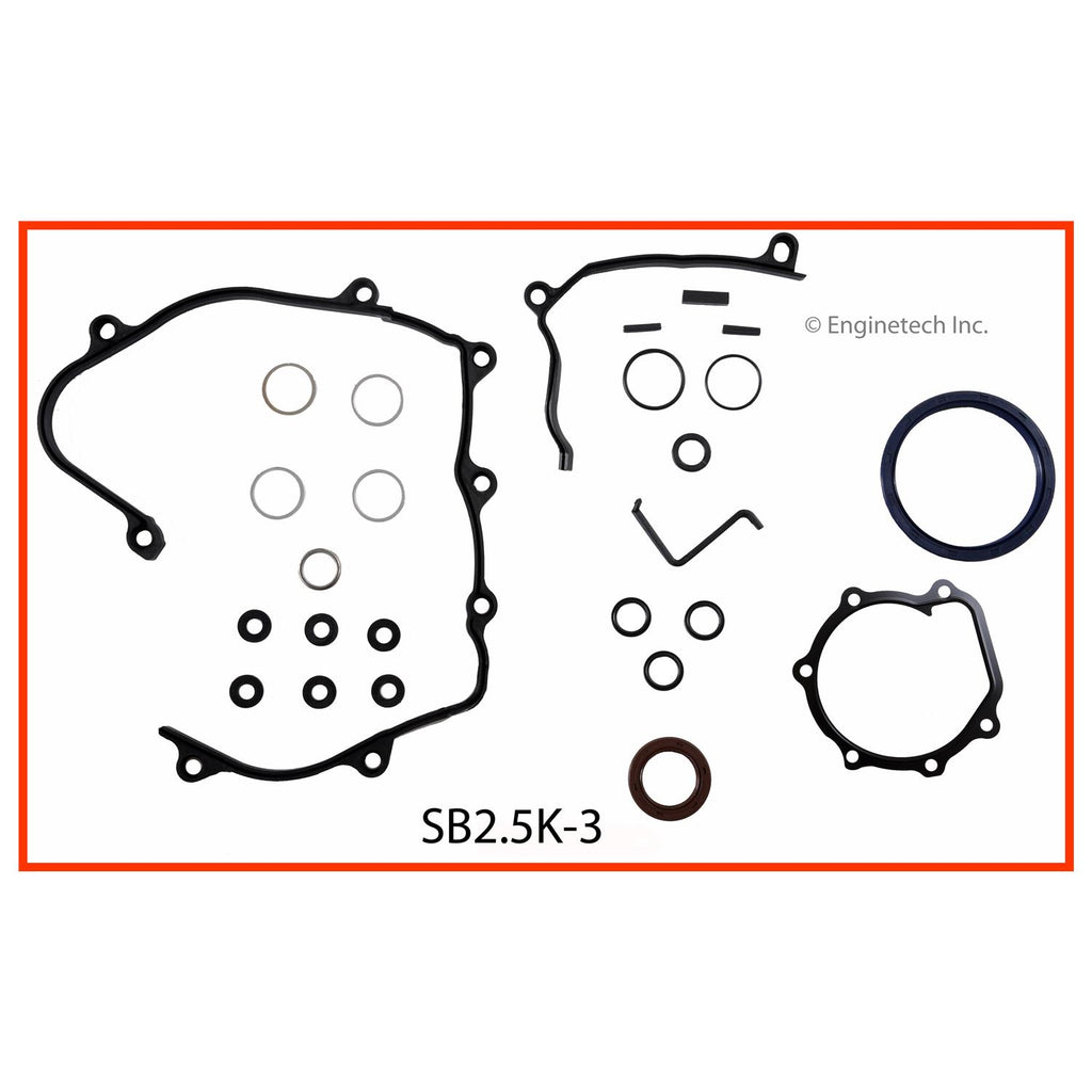 Enginetech SB2.5K-3 Engine Full Gasket Set for Subaru Baja (2003-2005)