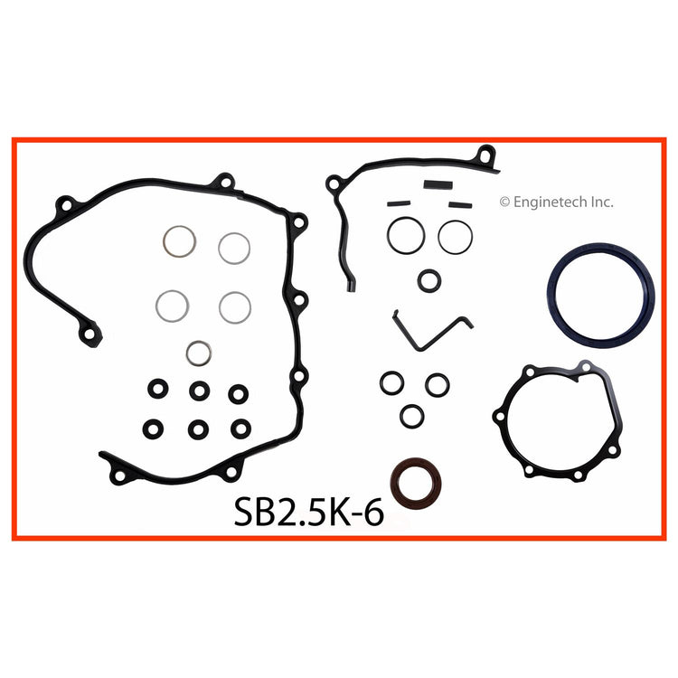 Enginetech SB2.5K-6 Engine Full Gasket Set for Subaru Cars and Trucks