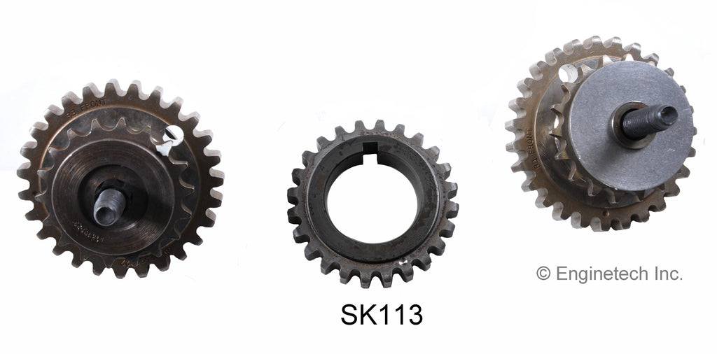 Enginetech SK113 Engine Timing Gear Set for Cadillac CTS and SRX (2004-2008)