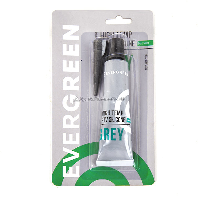 High Temperature Grey Gasket Maker RTV Silicone Sealant 1.13 oz