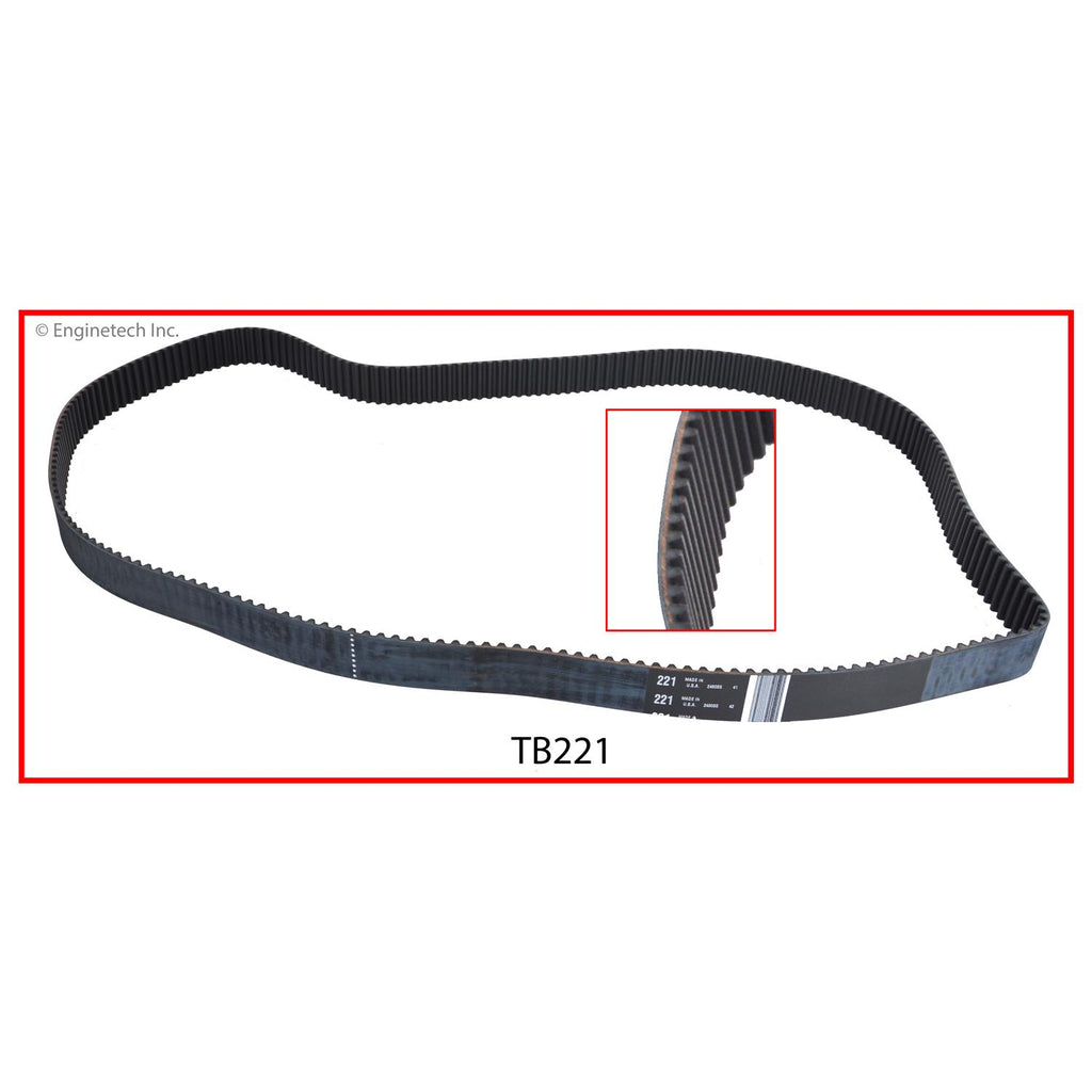 Enginetech TB221 Engine Timing Belt for Isuzu Rodeo and Trooper