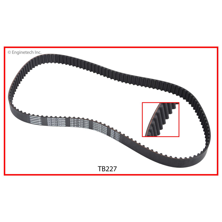 Enginetech BBPTTB227 Engine Timing Belt for Honda and Acura Models