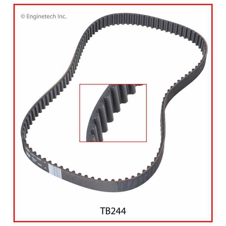 Enginetech TB244 Engine Timing Belt for Honda Accord and Acura CL