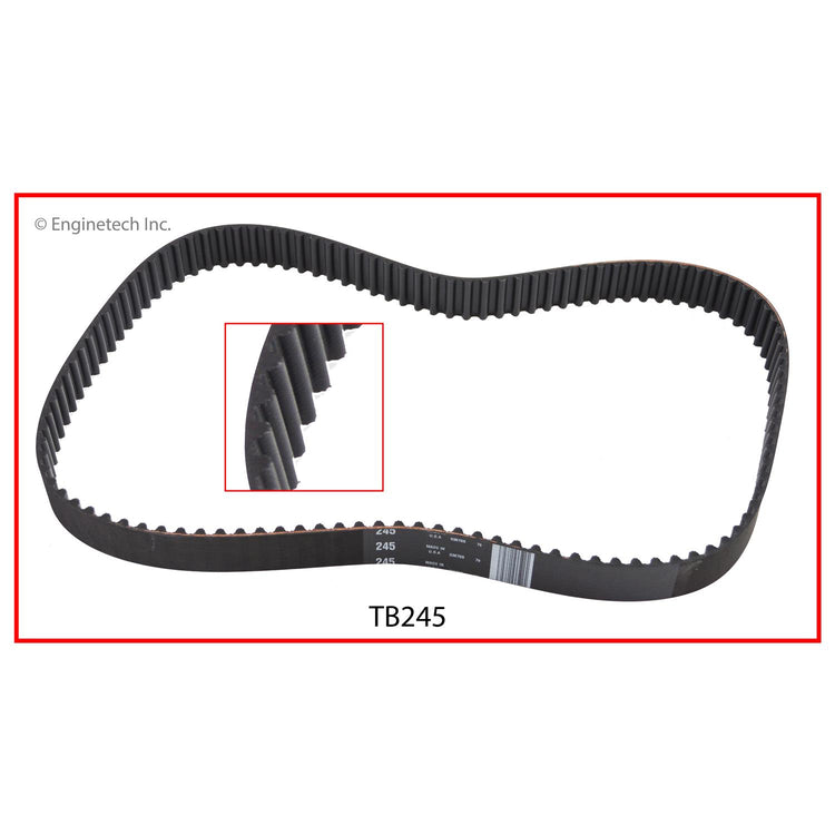Enginetech TB245 Engine Timing Belt for Dodge Neon and Chrysler Cirrus