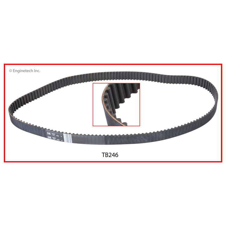 Enginetech TB246 Engine Timing Belt for Chrysler and Dodge Vehicles