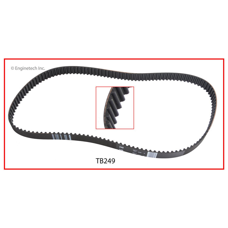 Enginetech TB249 Engine Timing Belt for Nissan Frontier, Mercury Villager, and Xterra