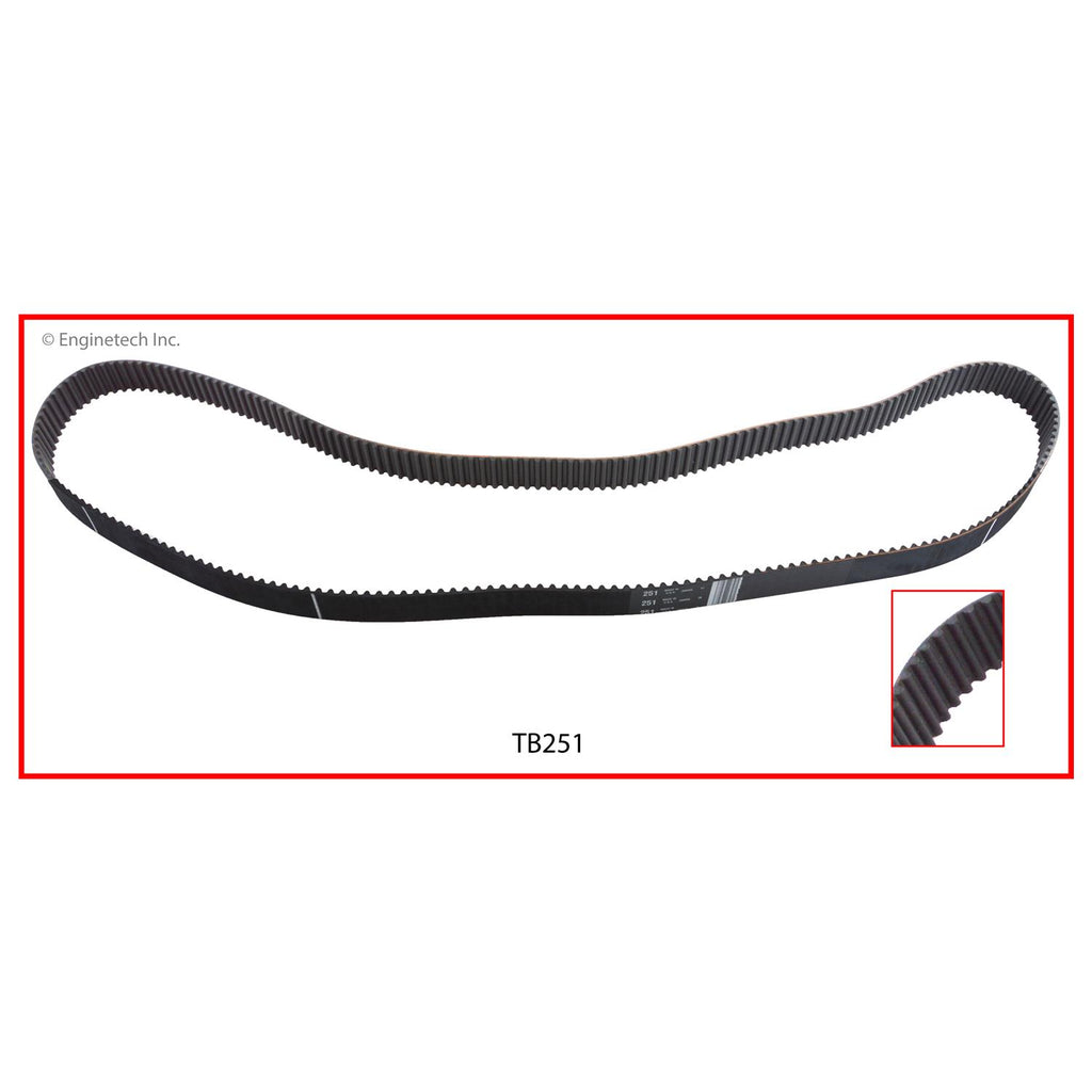 Enginetech TB251 Engine Timing Belt for Nissan 300ZX and Infiniti J30