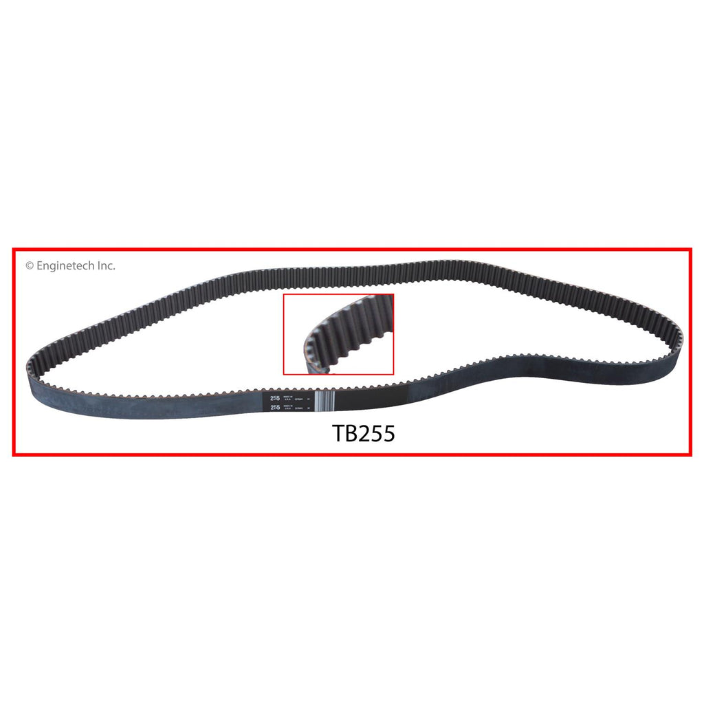 Enginetech TB255 Engine Timing Belt for Chrysler and Dodge Vehicles