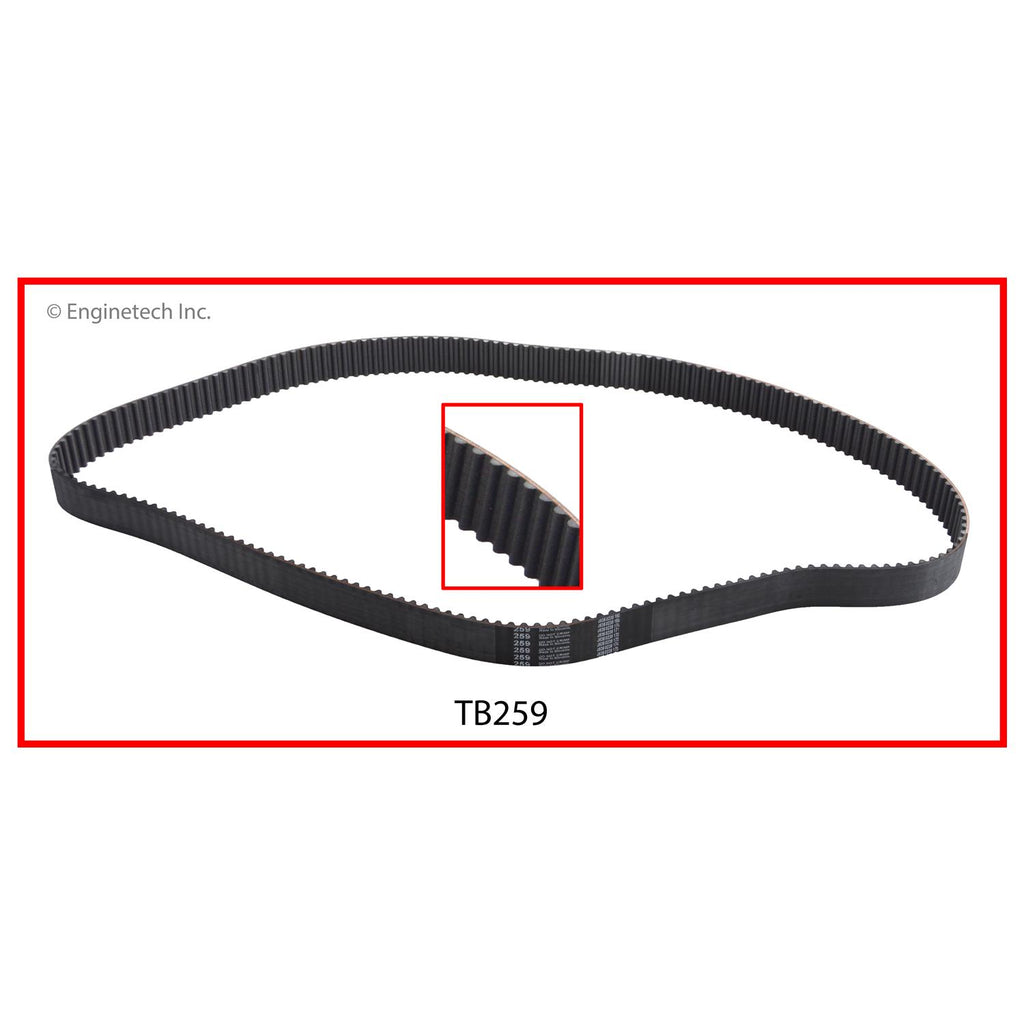 Enginetech BBPTTB259 Engine Timing Belt for Chrysler Vehicles
