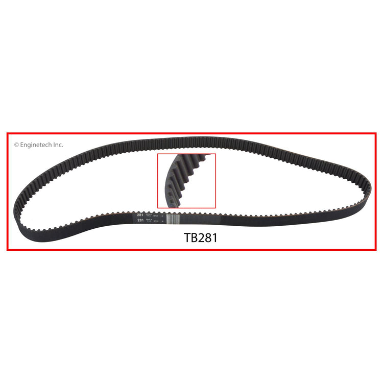 Enginetech TB281 Engine Timing Belt for Kia Sportage (1995-2002)
