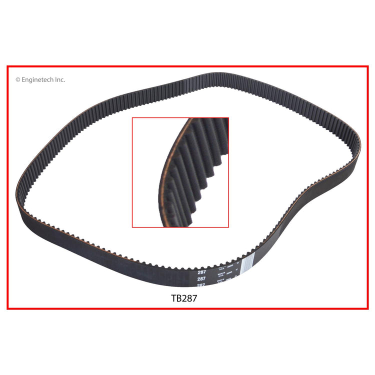 Enginetech TB287 Engine Timing Belt for Mitsubishi Vehicles