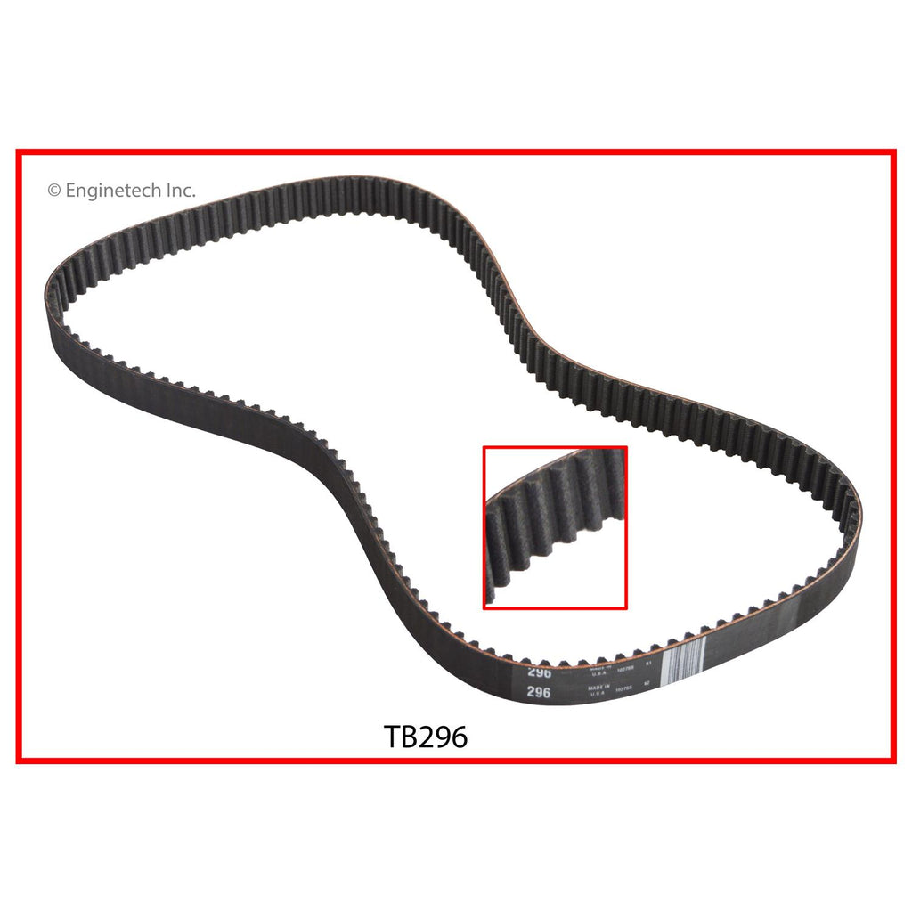 Enginetech TB296 Engine Timing Belt for Volkswagen 1998-2006 Models