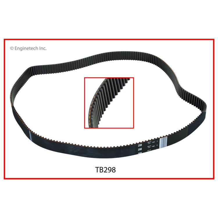 Enginetech TB298 Engine Timing Belt for Lexus and Toyota Vehicles
