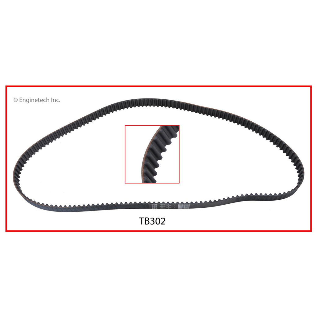 Enginetech TB302 Engine Timing Belt for Kia Spectra and Sephia Models