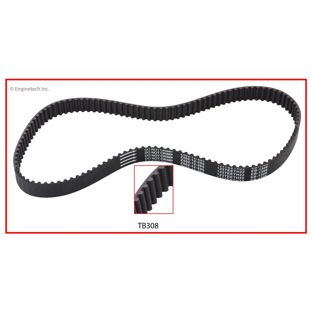 Enginetech BBPTTB308 Engine Timing Belt for Mazda Protege 1998-2003