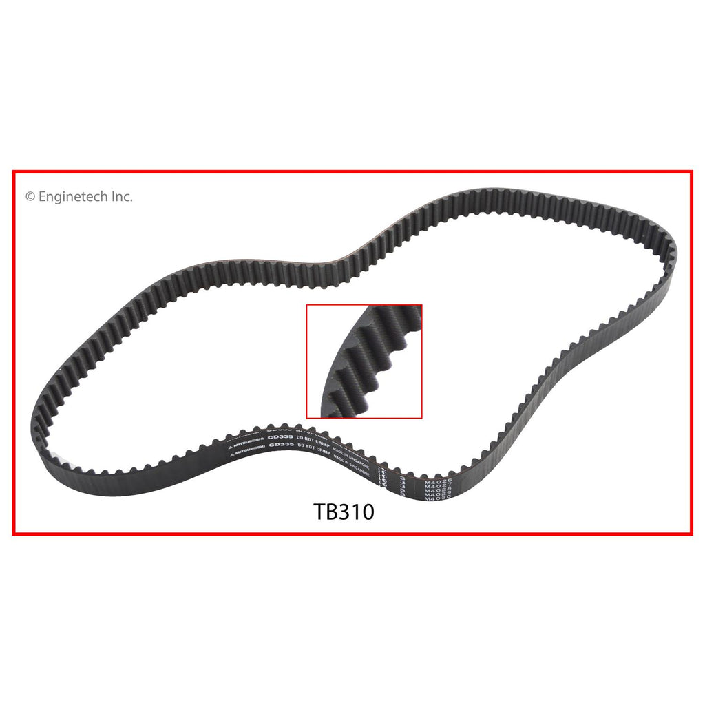 Enginetech TB310 Engine Timing Belt for Chevrolet Aveo and Daewoo Lanos