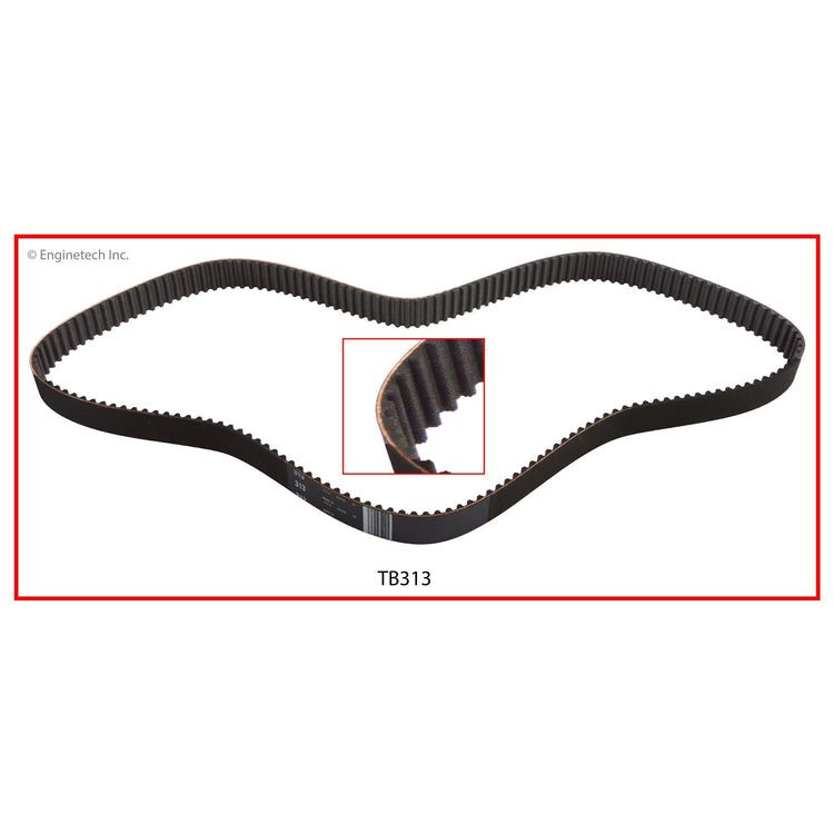 Enginetech TB313 Engine Timing Belt for Hyundai and Kia Vehicles