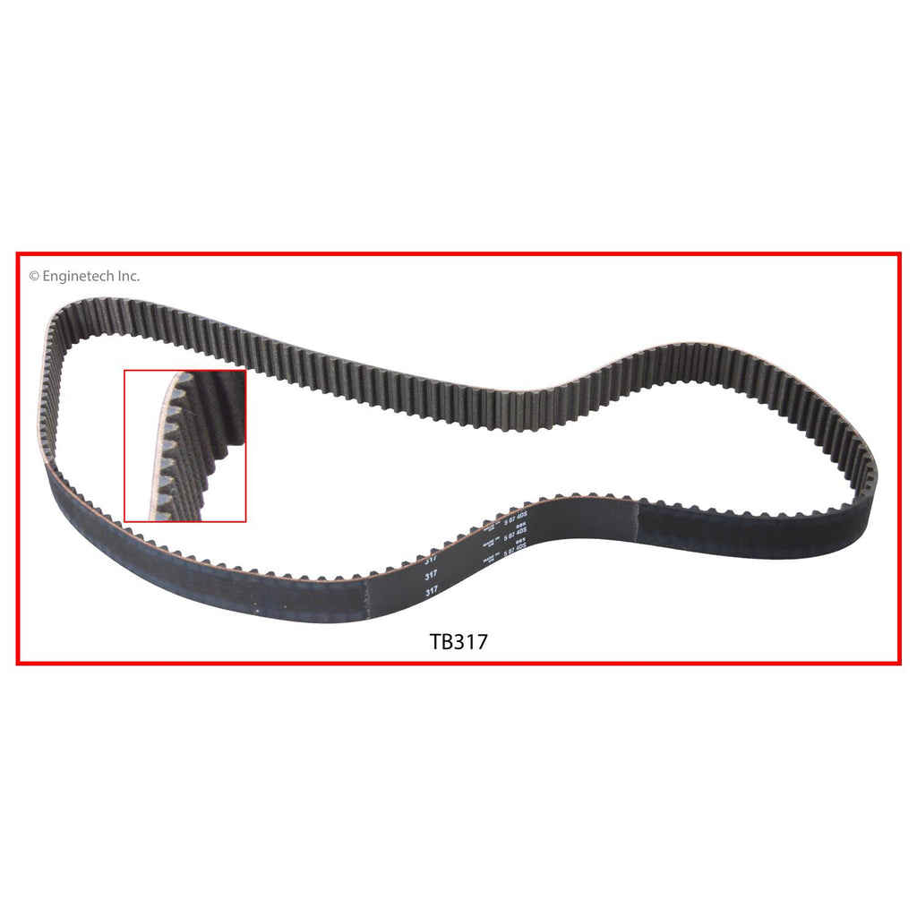 Enginetech BBPTTB317 Engine Timing Belt for Audi A4 and Volkswagen Passat
