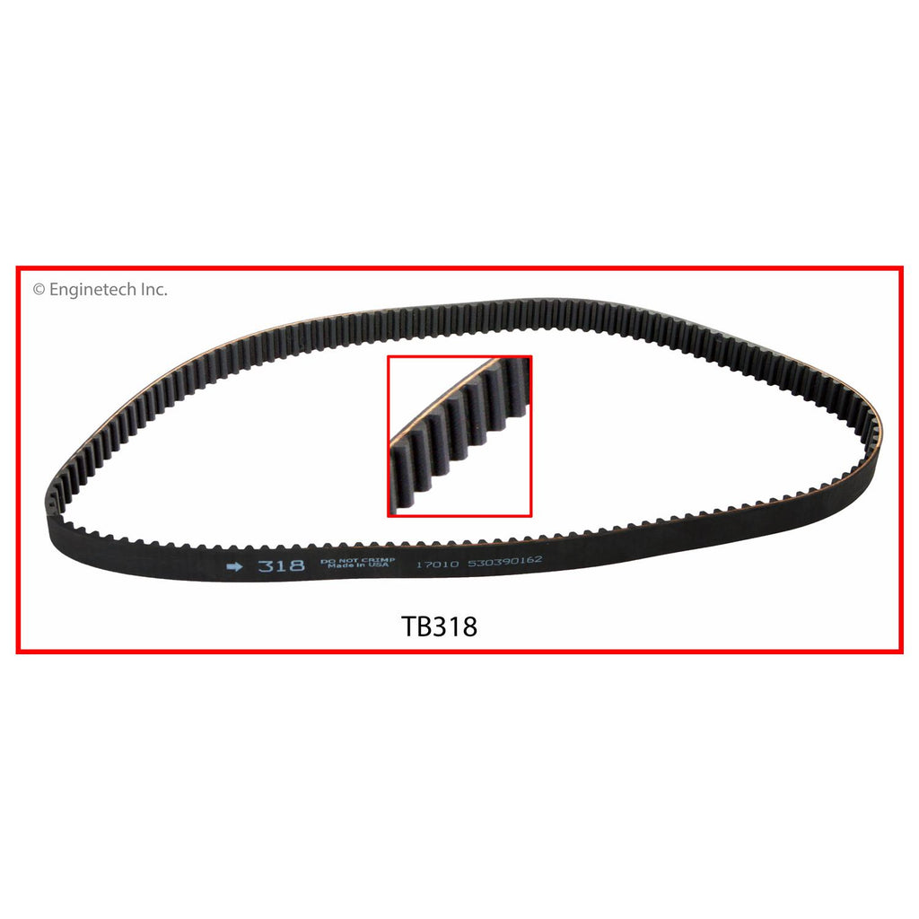 Enginetech TB318 Engine Timing Belt for Kia Rio (2001-2005)