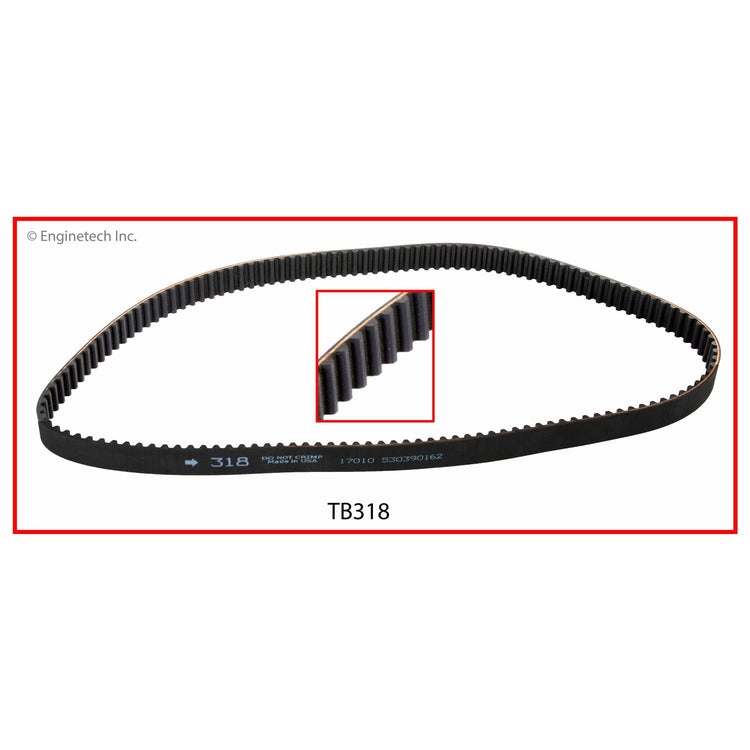 Enginetech TB318 Engine Timing Belt for Kia Rio (2001-2005)