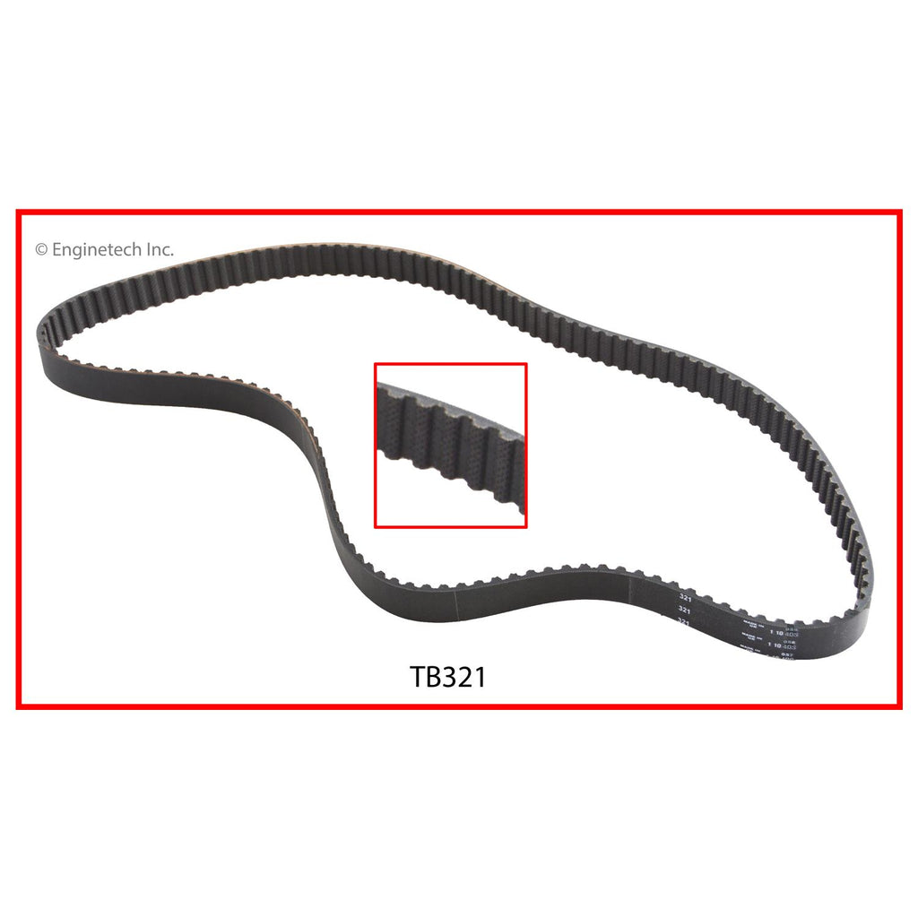 Enginetech TB321 Engine Timing Belt for Volkswagen Vehicles