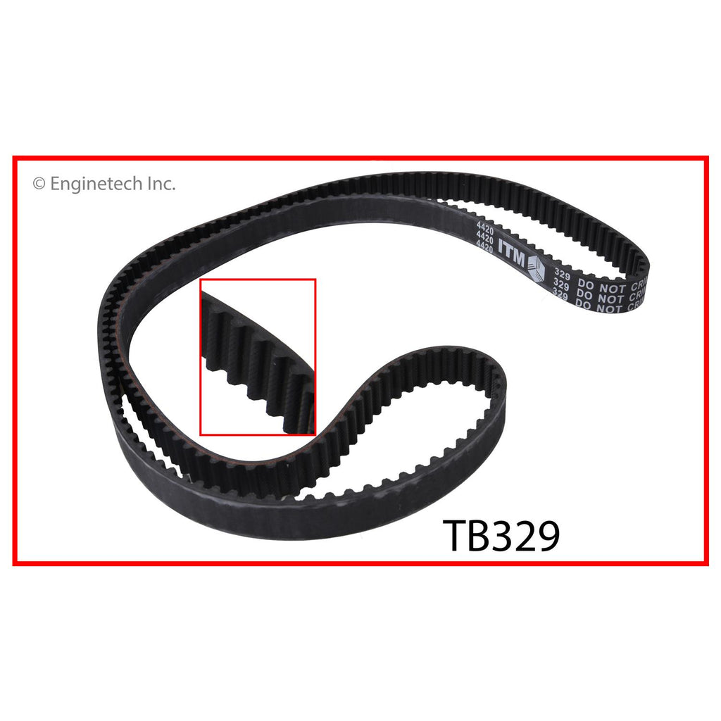 Enginetech TB329 Engine Timing Belt for Honda and Acura Models