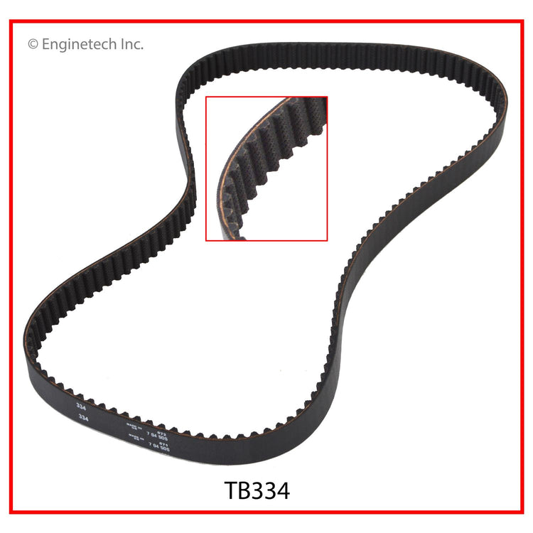Enginetech TB334 Engine Timing Belt for Volkswagen and Audi Models