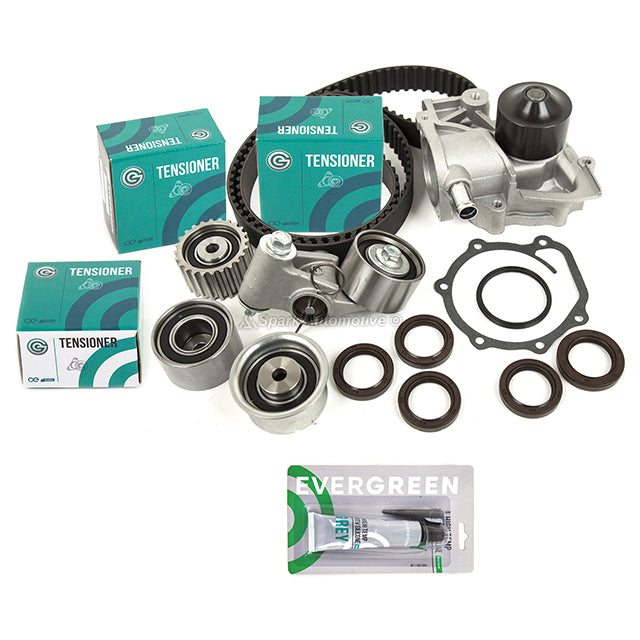 Head Gasket Set Valves Timing Belt Kit Fit 04-06 Subaru SOHC EJ25 VIN B
