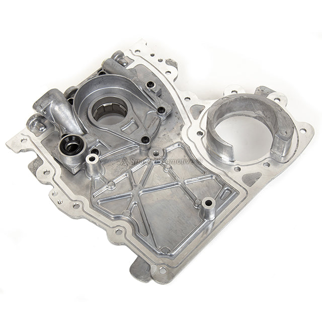 Timing Chain Cover w/ Oil Pump Fits 02-12 Chevy GM Hummer Isuzu 2.8 3.5 3.7 4.2L