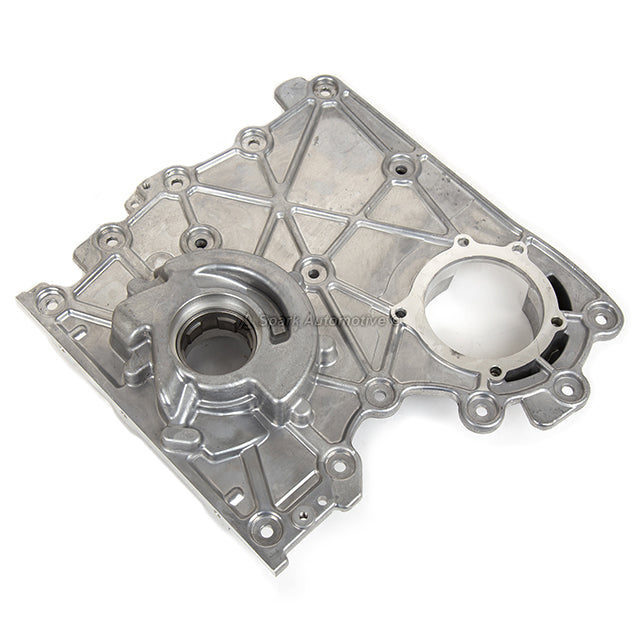 Timing Chain Cover w/ Oil Pump Fits 02-12 Chevy GM Hummer Isuzu 2.8 3.5 3.7 4.2L
