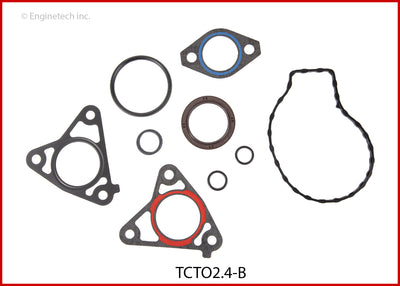 Enginetech TCTO2.4-B Engine Timing Cover Gasket Set for Toyota and Scion Vehicles