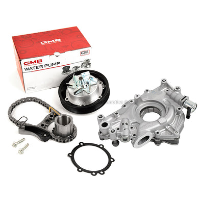 Timing Chain Kit Oil Water Pump Fits 14-19 Chevrolet Gen V L83 L86 5.3L 6.2L