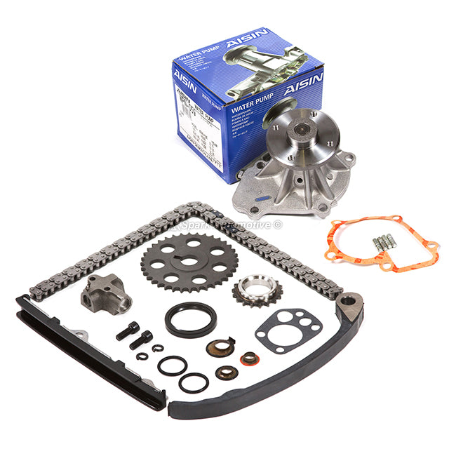 Timing Chain Kit AISIN Water Pump Fit 89-97 2.4L Nissan 240SX D21 ...