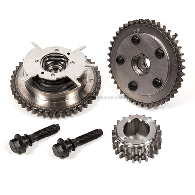 Timing Chain Kit VCT Selenoid Cam Phaser Oil Water Pump Fit 10-14 Ford 5.4