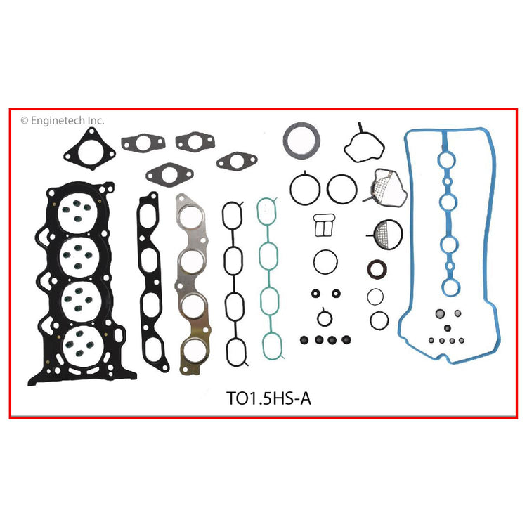 Enginetech Toyota Engine Cylinder Head Gasket Set - Part No. TO1.5HS-A