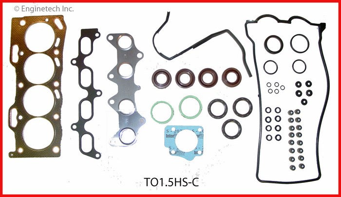 Enginetech Toyota Engine Cylinder Head Gasket Set for 1995-1998 Toyota Paseo and Tercel