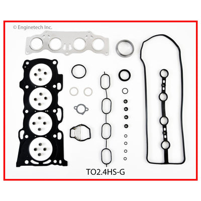 Enginetech Engine Cylinder Head Gasket Set for 2006 Toyota RAV4 with Head Bolts