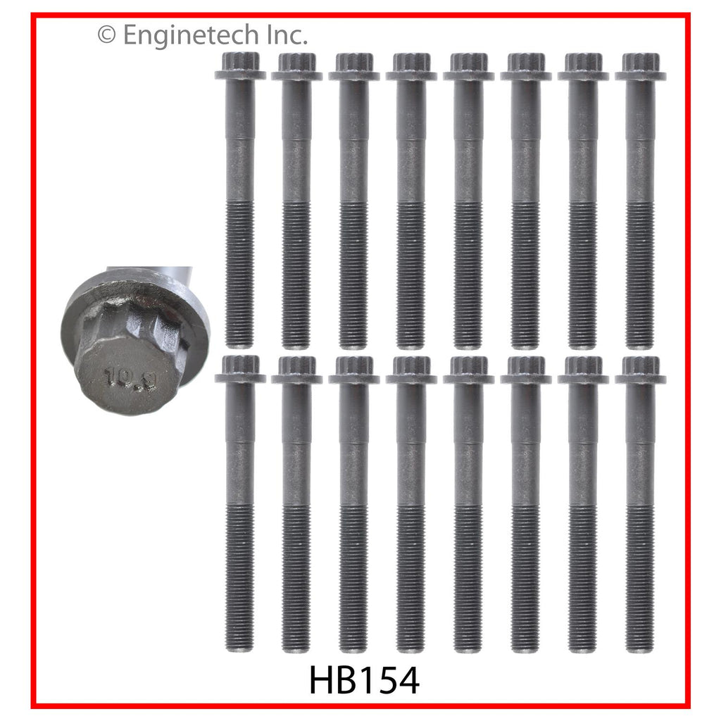 Enginetech Engine Cylinder Head Gasket Set for Toyota and Lexus with Head Bolts (Part Number TO2.5HS-WB)