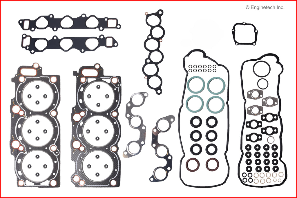 Enginetech TO3.0HS-B Engine Cylinder Head Gasket Set for Lexus ES300 and Toyota Avalon