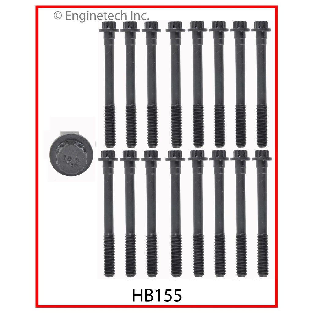 Enginetech Cylinder Head Gasket Set for Toyota and Lexus with Head Bolts - Part TO3.3HS-AWB