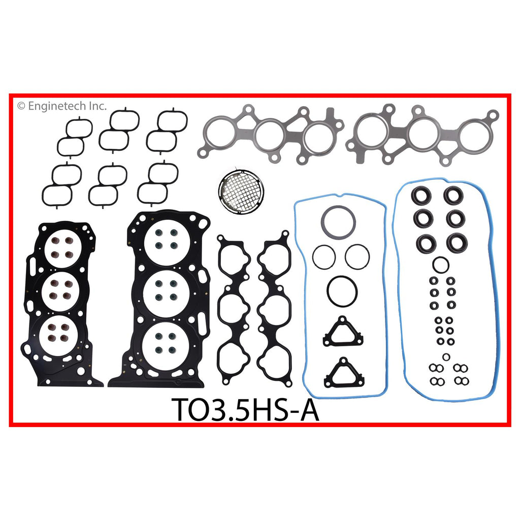Enginetech TO3.5HS-A Engine Cylinder Head Gasket Set for Toyota and Le ...