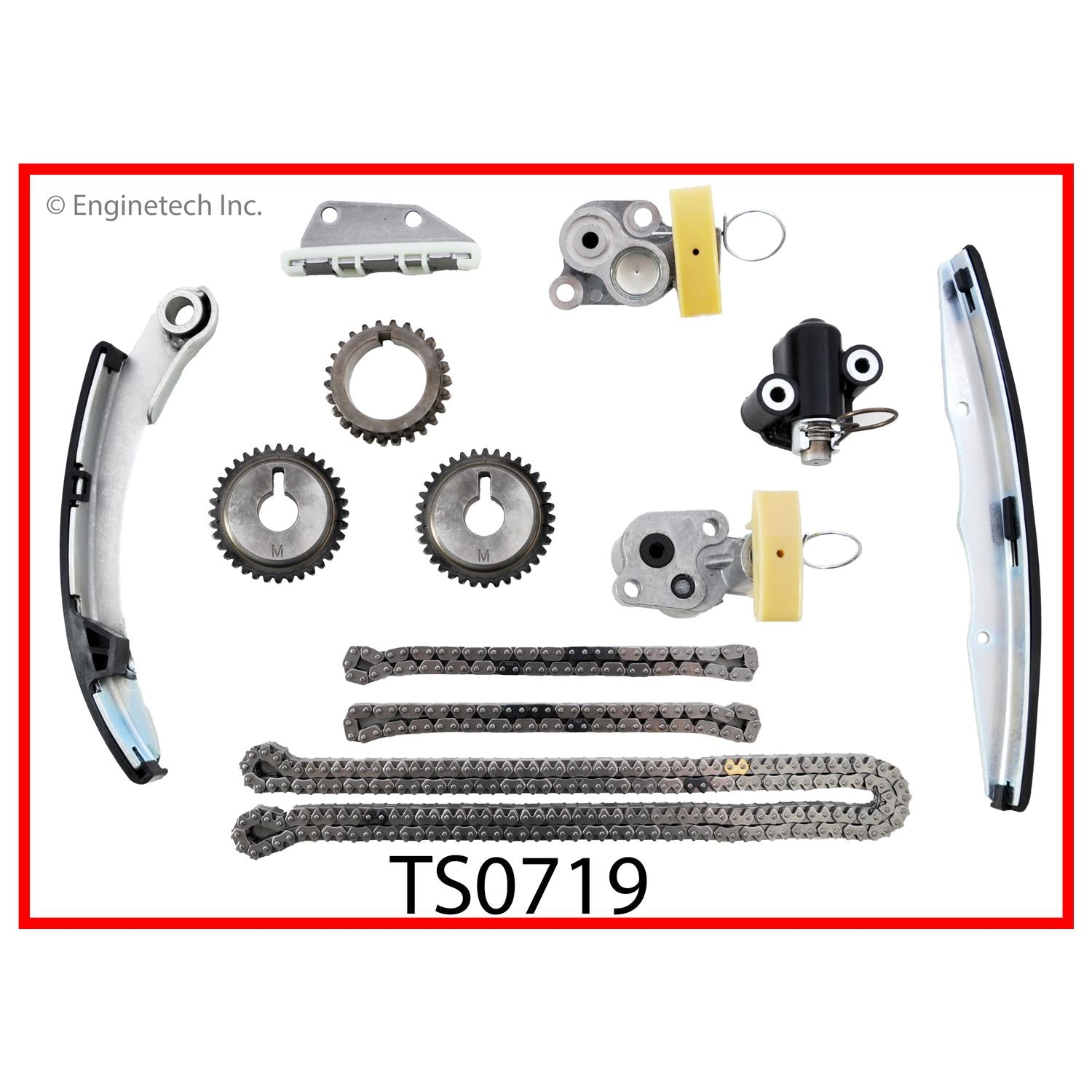 Enginetech TS0719 Engine Timing Set for Nissan and Suzuki Vehicles ...