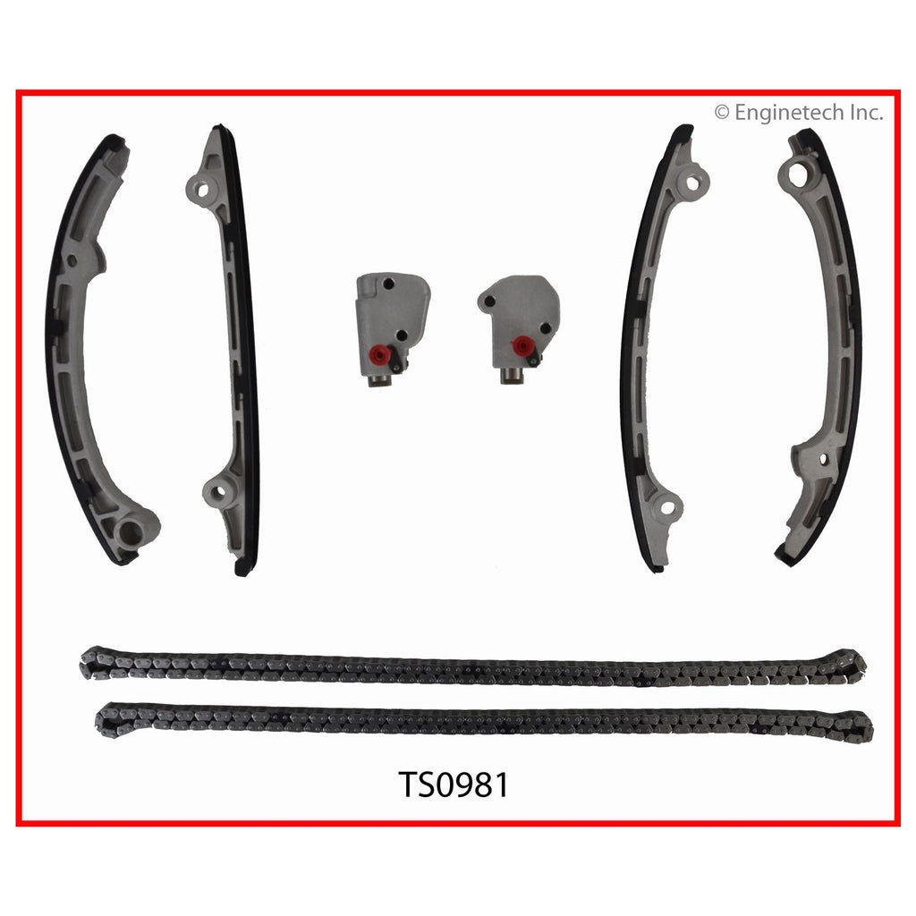 Enginetech TS0981 Engine Timing Set for Infiniti FX45, M45, Q45 (2004-2007)