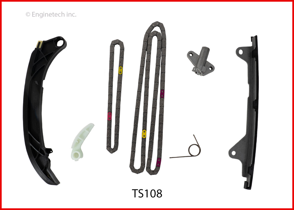 Enginetech TS108 Engine Timing Set for Toyota and Lexus Vehicles